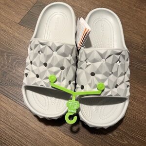 Rare CROCS Geometric Atmosphere Slide Sandals